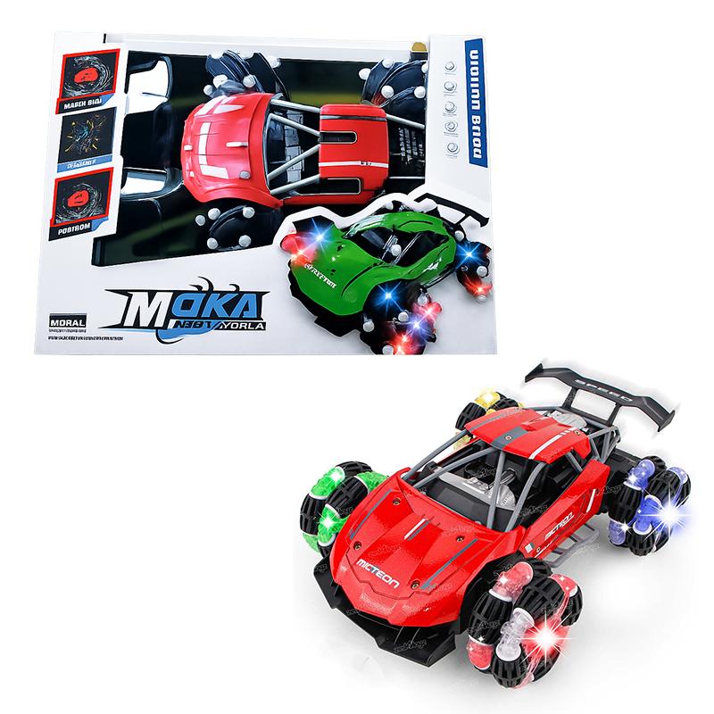 Moka Drift Racing Car (Diecast) - Red | Remote Control Toy for Kids | RC Rechargeable Battery Operated Toy | RC Toys