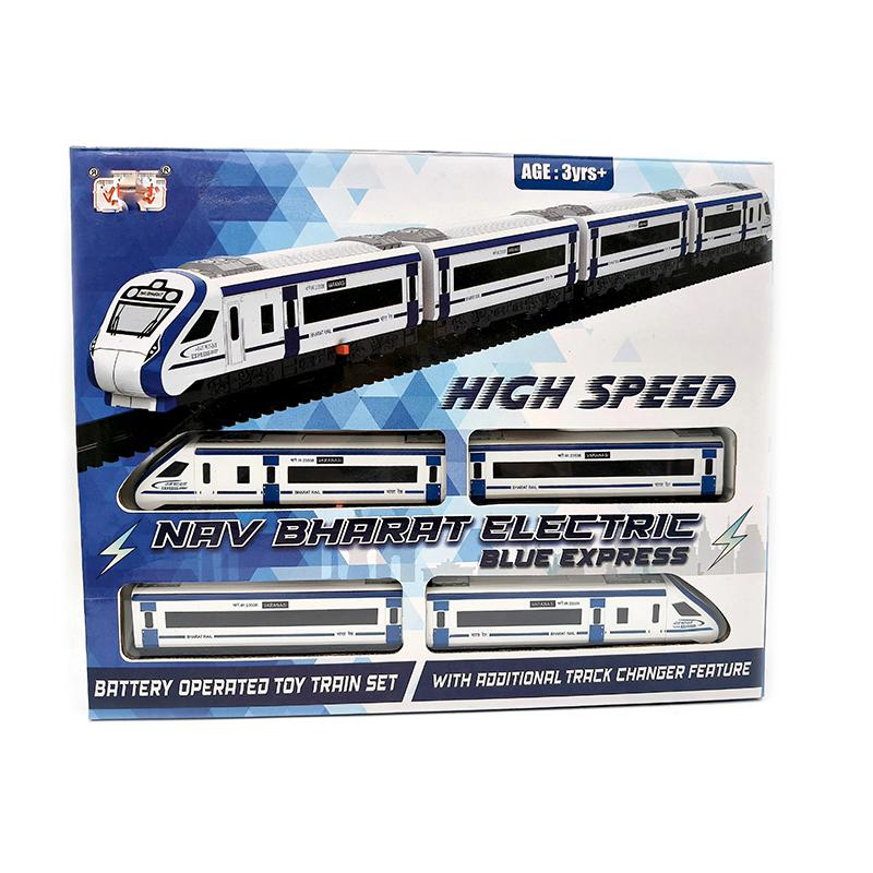 High Speed Nav Bharat Electric Blue Express Centy Train Toy
