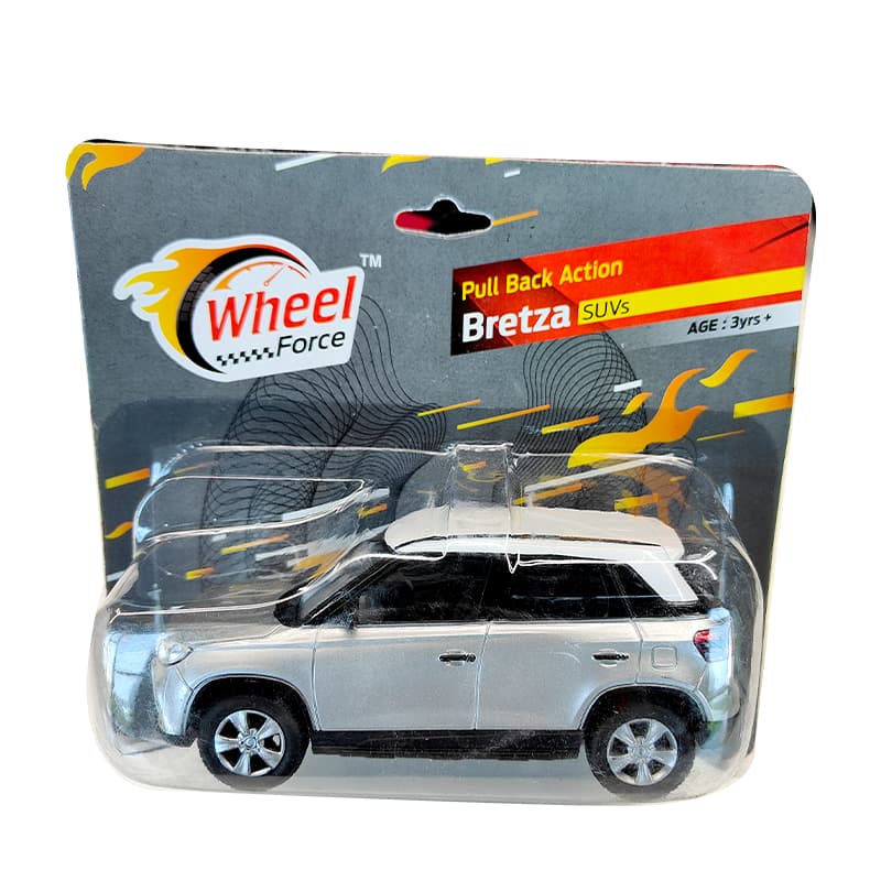 Brezza White Car (New Release) (Silver, Pack of: 1)