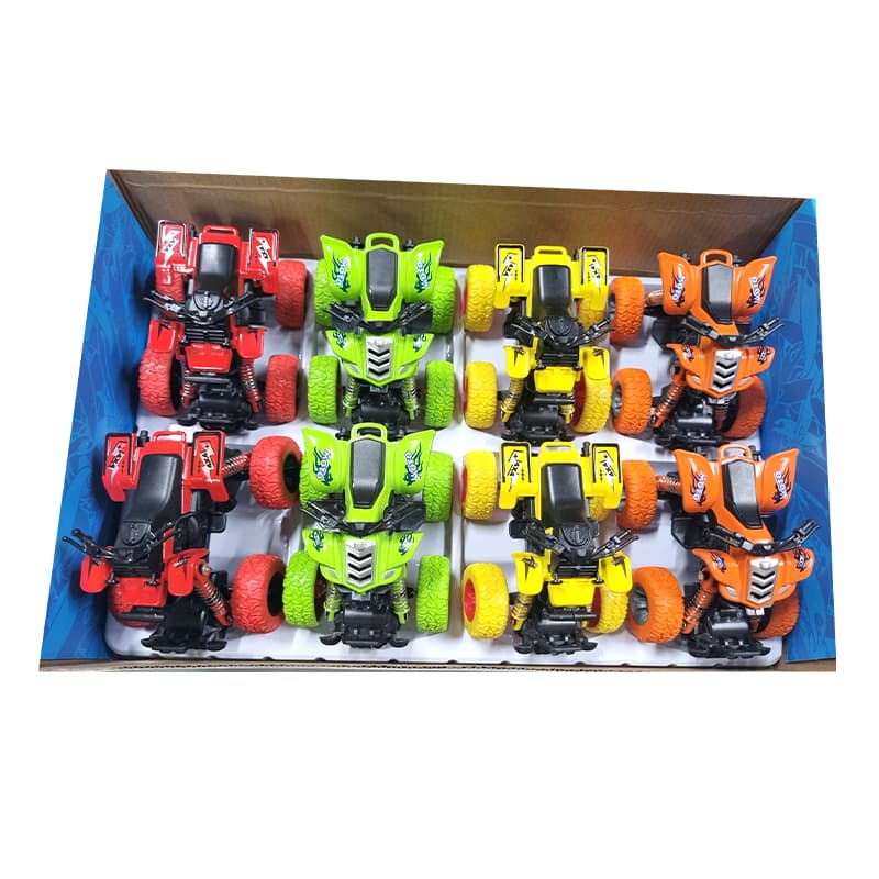 Combo of Die-Cast Big Wheels World Red and Die-Cast Big Wheels World Yellow pack of 2