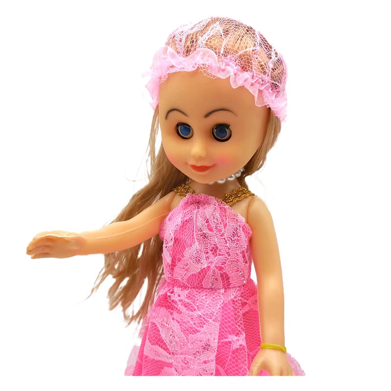 Combo of I love you happy Time Barbie Doll Black and Pink pack of 2