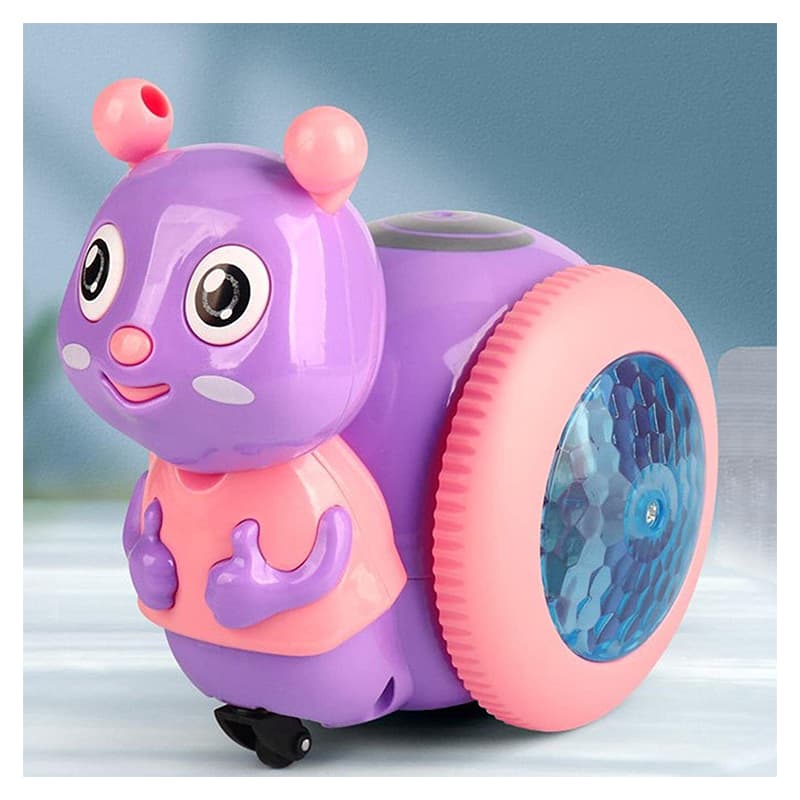 Musical Snail Baby Toy & Happy paradise baby Crawling Combo
