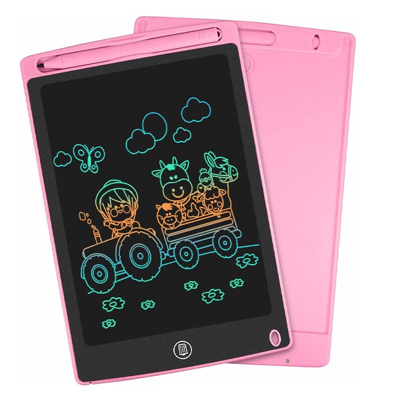 LCD Writing Tablet Green & Pink Combo set