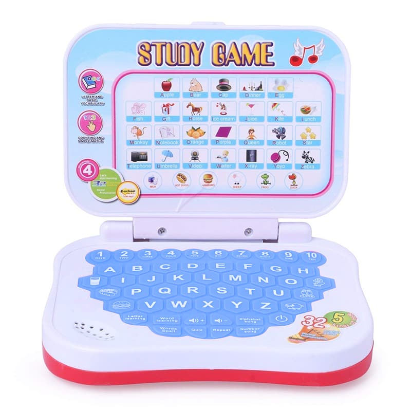 Angry Bird Study Laptop and Alpha Numbers shape kit Combo