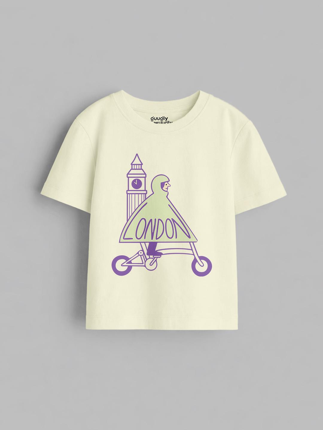 Boys London Offwhite Tshirt | Guugly Wuugly