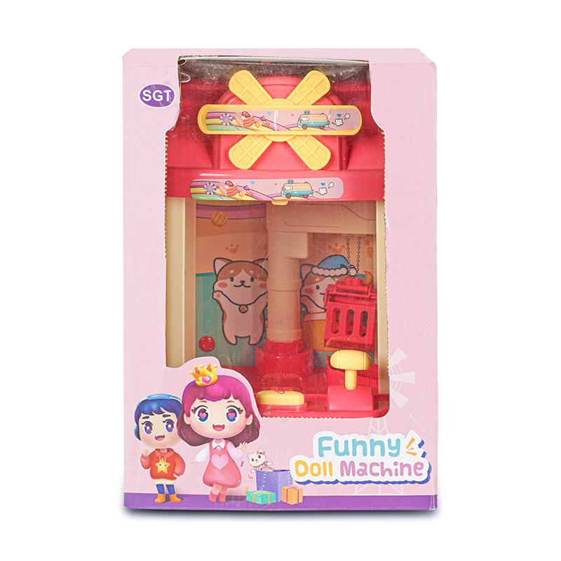 Ilearnngrow Teddy Mini Plush Toys Claw Machine with Music and Lighting Small Gift for Kids,Children pink | Toys & Hobbies | Games | Electronic Games |