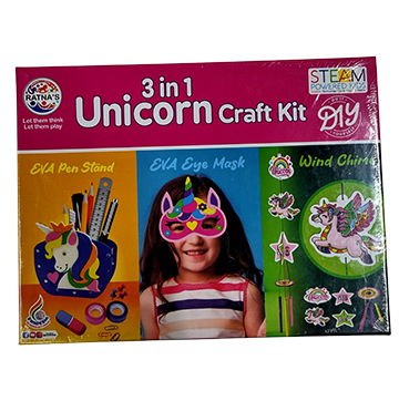 Ratnas unicorn 3in1 Craft set