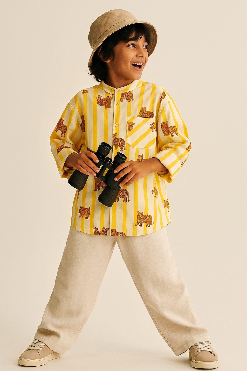 TALES & STORIES Boys Cotton Casual Shirts