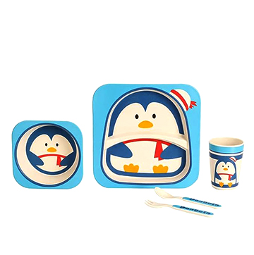 Eco Penguin Dinner set