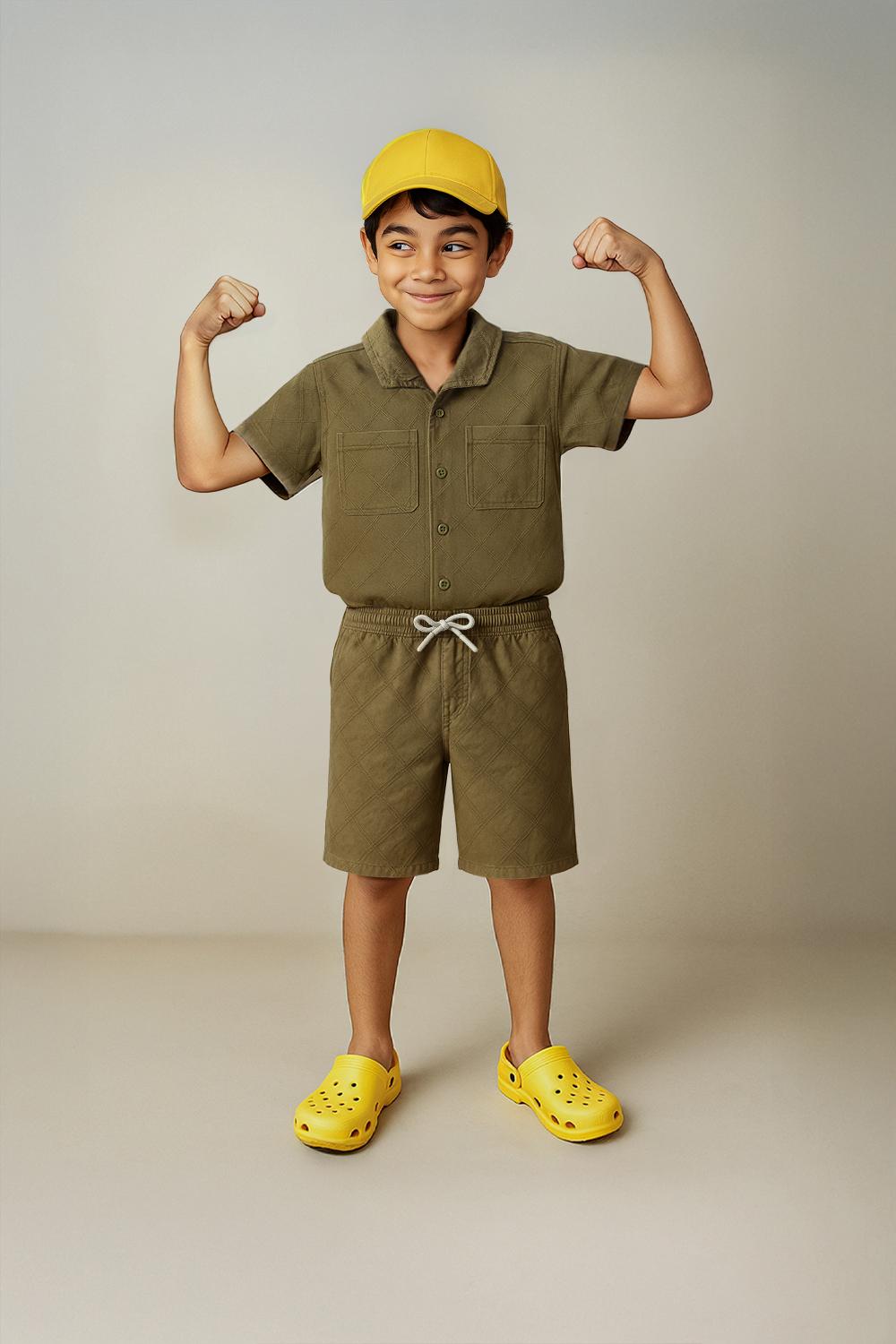TALES & STORIES Boys Mid-Rise Shorts