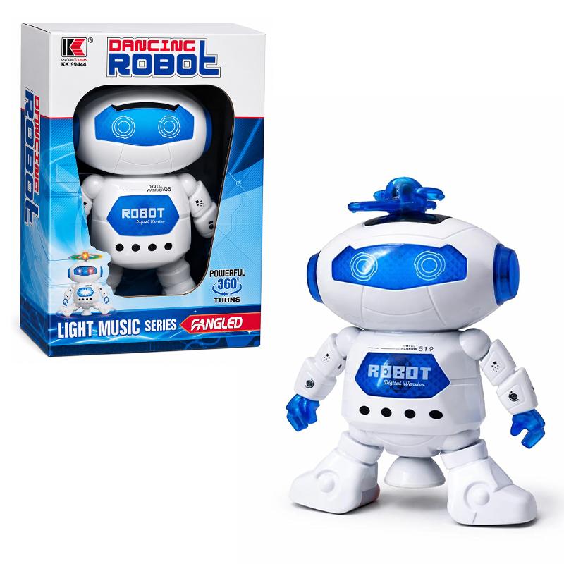 360* Turn Dancing Robot White