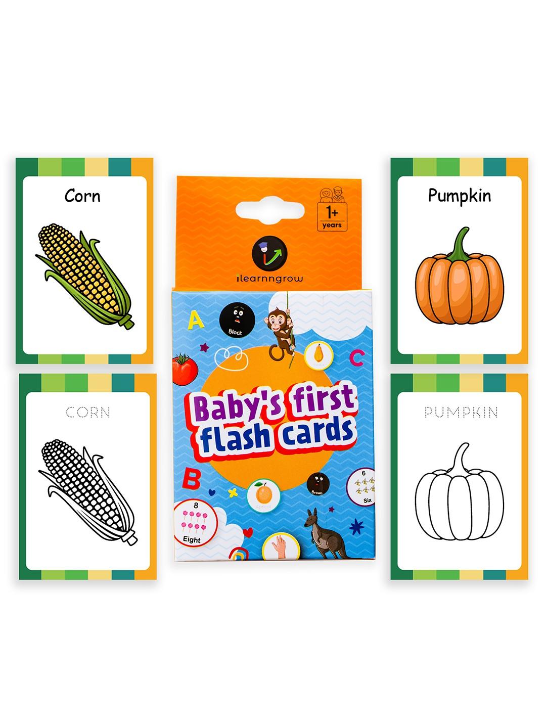 Baby's First Vegetables Flash Cards