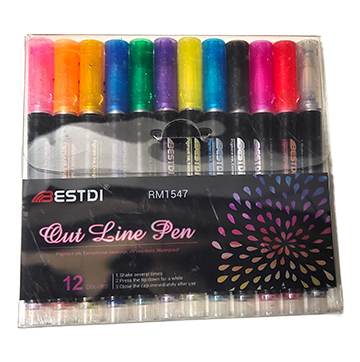Outline Pen Set of 12