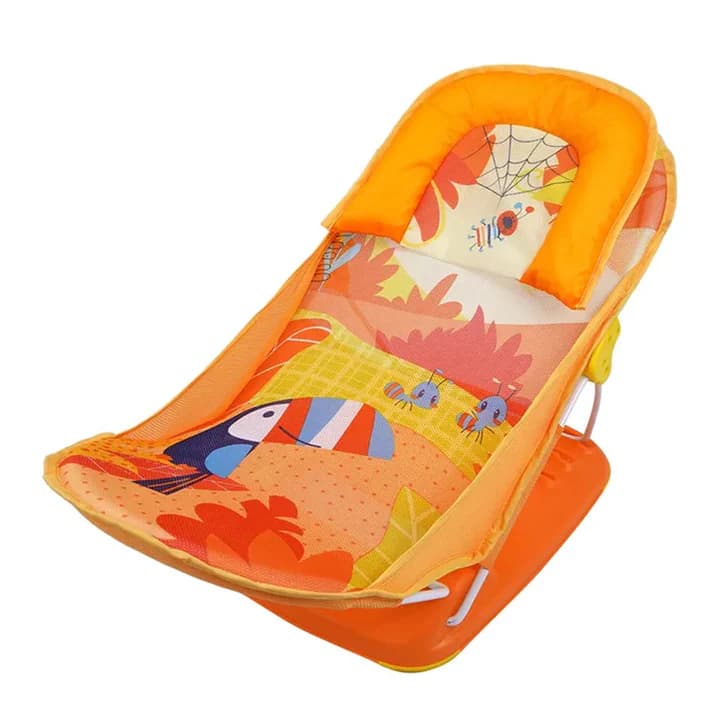 Mastela Deluxe Baby Bather Orange Birth+ to 6M