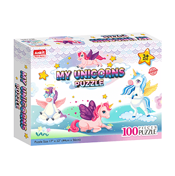 Ankit Toys My Unicorns Puzzle | Puzzle for Kids | Brain Development Jigsaw Puzzle | Puzzles