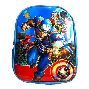Avengers 3D Print Bag | School Bag for Kids | Lightweight Durable Backpack for Children | School Bags