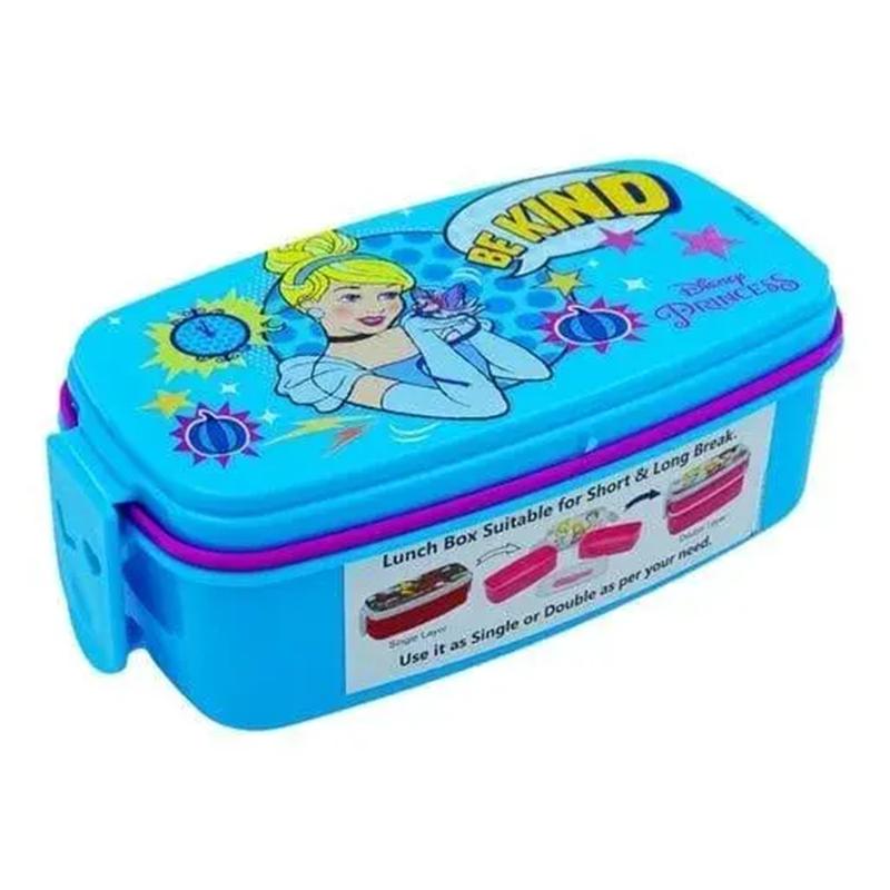 SKI Disney Lunch Box - Blue | Lunch Box for Kids | Insulated Tiffin Box for School Children | Lunch Boxes