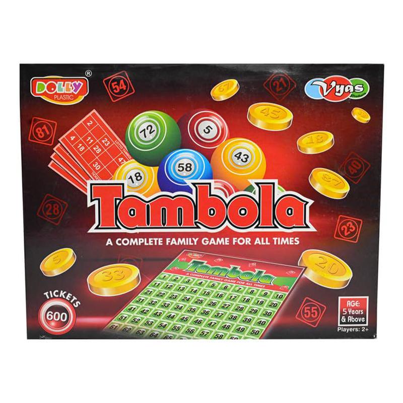 Dolly Tambola Board Game | Board Game for Kids & Family | Strategy Fun Indoor Game | Board Games