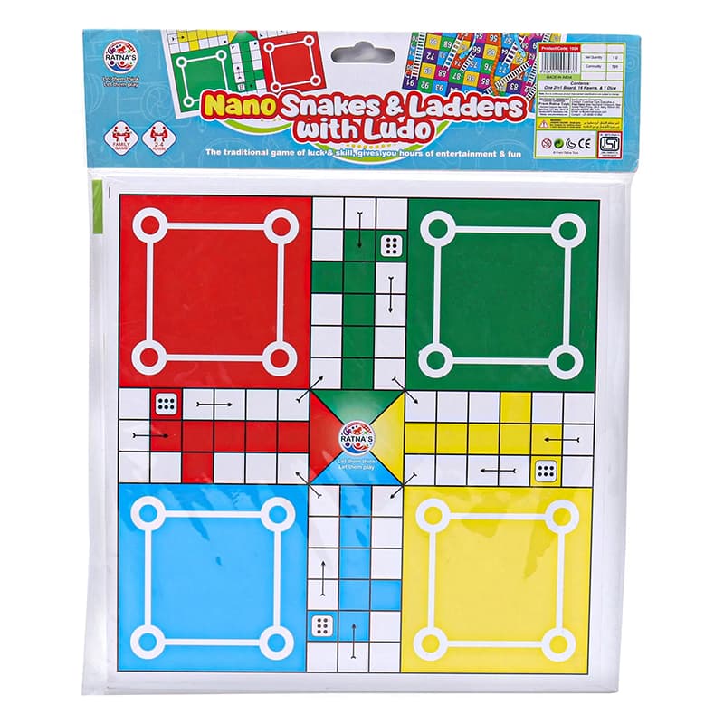 Nano Snakes & Ladders with Ludo