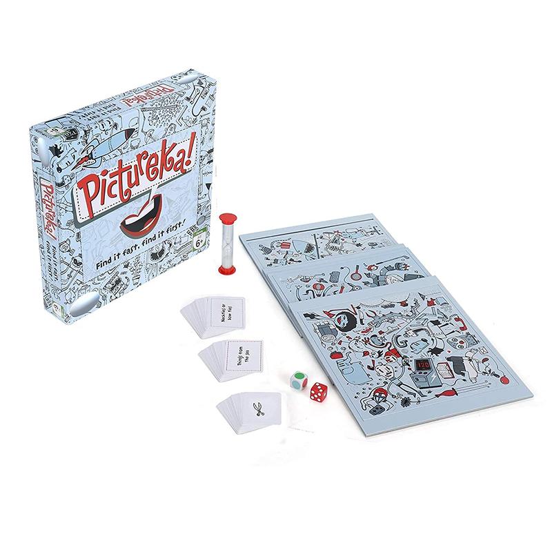 PictureKa Find It Fast Find it First Family Toy Board Game | Puzzle for Kids | Brain Development Jigsaw Puzzle | Puzzles