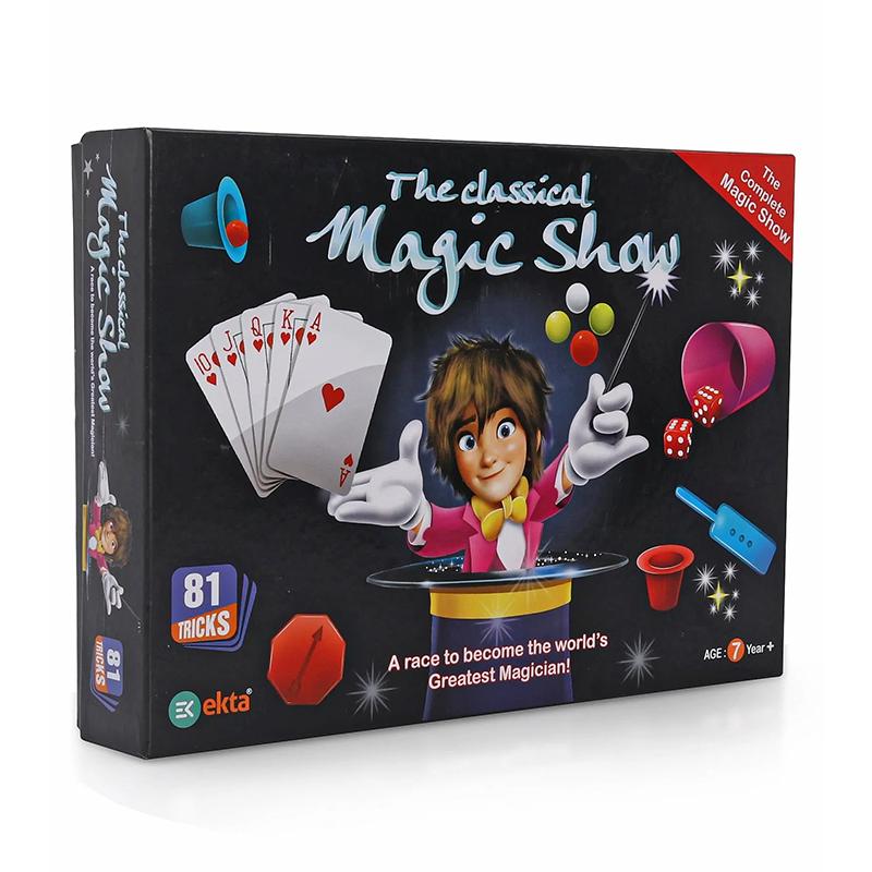 Ekta The Classical Magic Show DIY Magic Tricks Kit for Kids