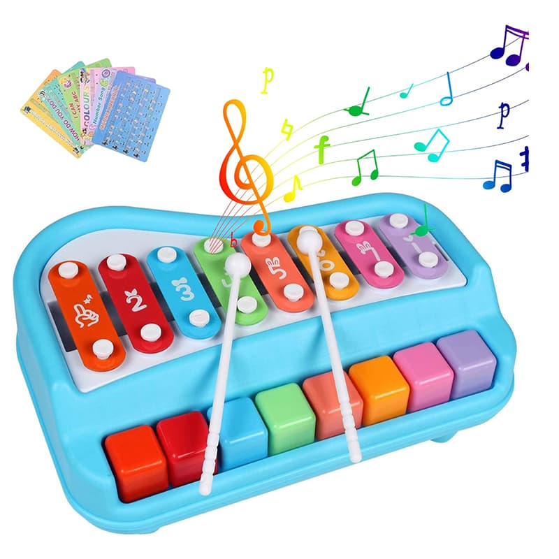 Beautiful Melody Big Xylophone (Sky Blue)