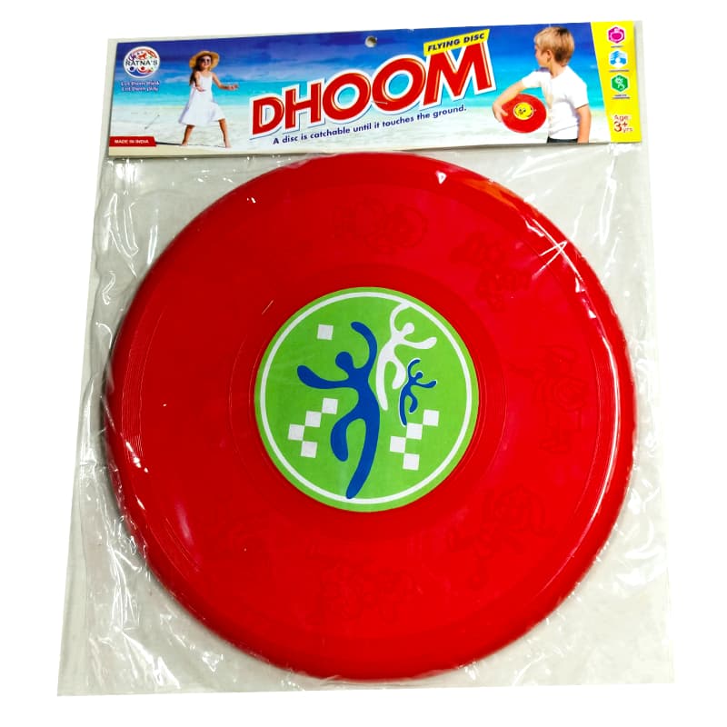 Ratnas Dhoom Flying Disc (Red)