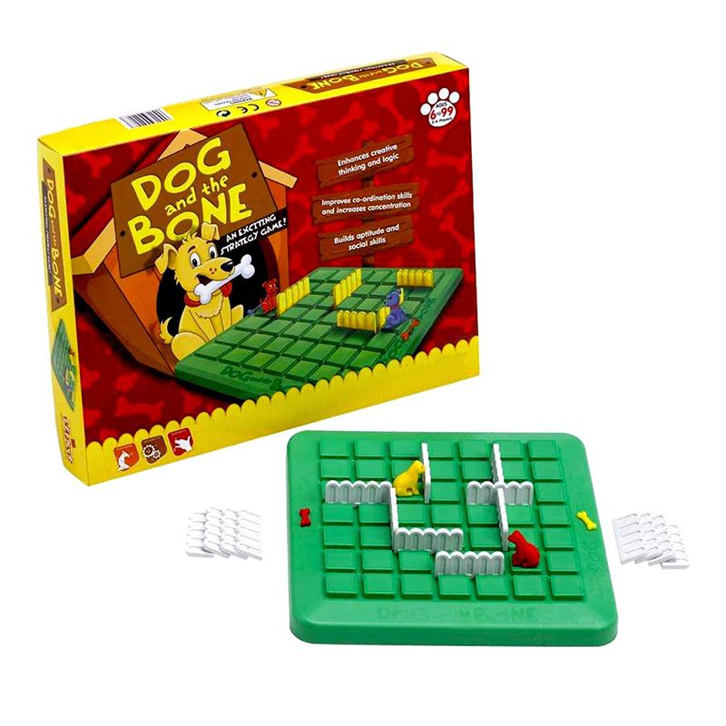 ZEPHYR Street Dog and the Bone Strategy & War Board Game | Board Game for Kids & Family | Strategy Fun Indoor Game | Board Games