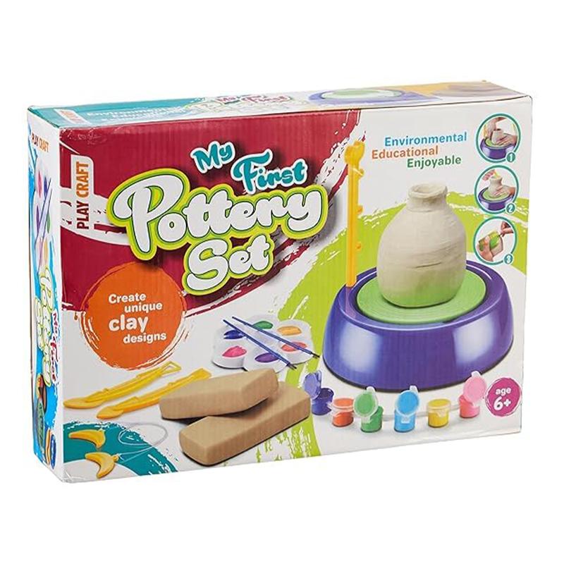 My First Pottery Set Play Craft DIY Pottery Making Kit for Kids