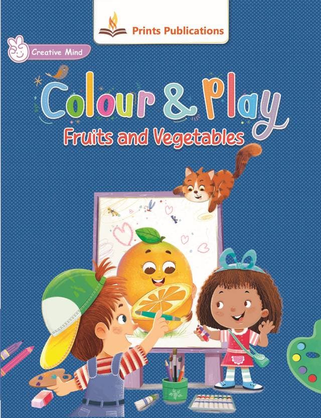 Colour and Play: Fruits and Vegetables