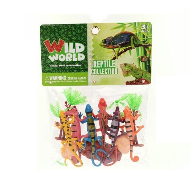 KV impex Reptile Animals Playset Plastic Toy for Kids | Action Figure Toy for Kids | Superhero Character Figurine Toy | Action Figures