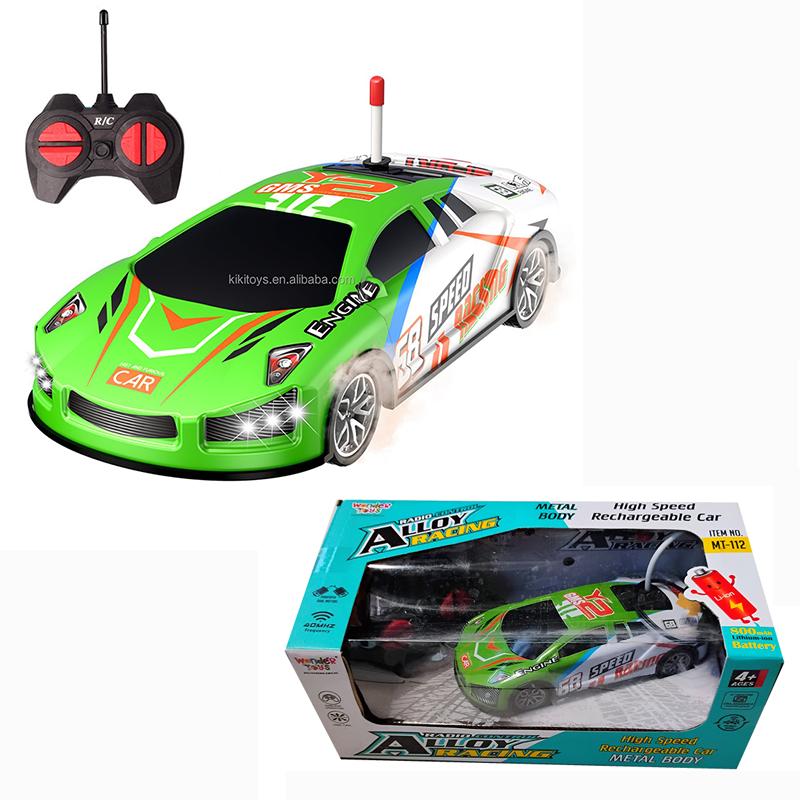 Wonder Toys Radio Control Alloy Racing (Wonder Toys) - Green | Remote Control Toy for Kids | RC Rechargeable Battery Operated Toy | RC Toys