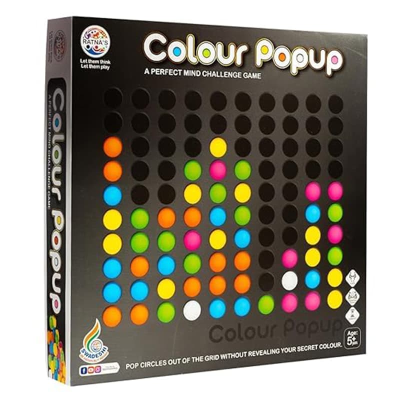 Ratnas Colour Popup (1967) Mind Challenge Colour Game