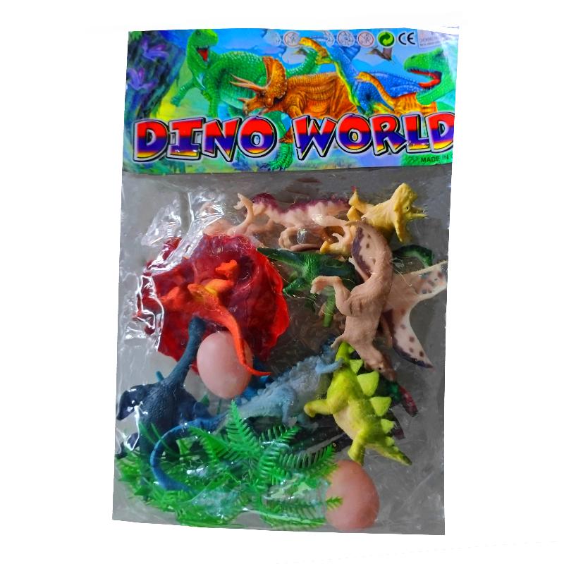 Dino World Dinosaurs Kingdom Play Set with Eggs | Action Figure Toy for Kids | Superhero Character Figurine Toy | Action Figures