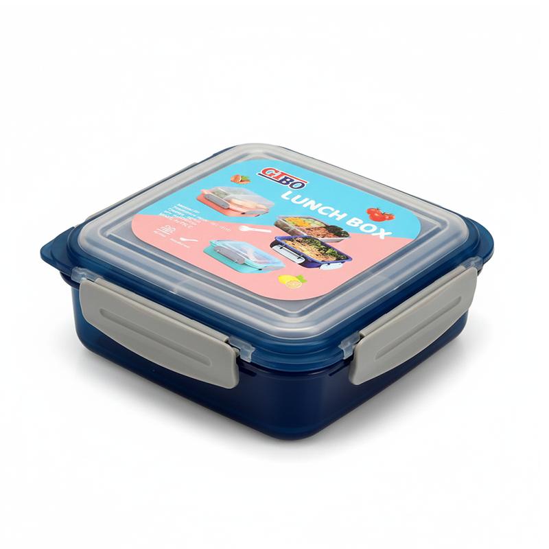 Gibo Lunch box 2 in 1 (Blue) | Lunch Box for Kids | Insulated Tiffin Box for School Children | Lunch Boxes