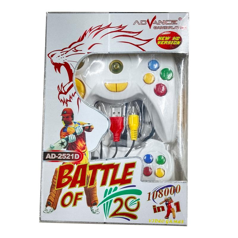 Battle of 20 Plug & Play 8 Bit 2 Player Video Game Console