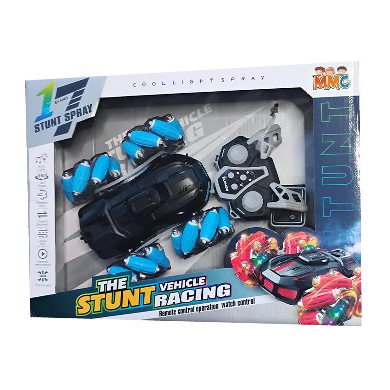 MMC The Stunt Vehicle With Watch And Remote Control (MMC) - Black | Remote Control Toy for Kids | RC Rechargeable Battery Operated Toy | RC Toys