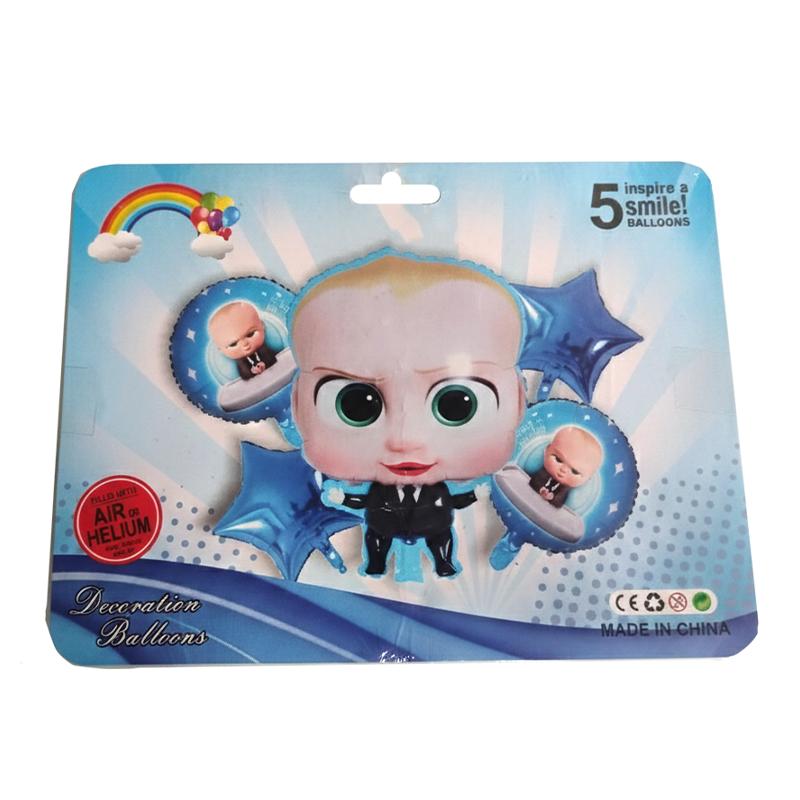 Boss Baby Balloon - Blue | Theme Party Decoration Set | Birthday Party Decorative Supplies | Party Decor
