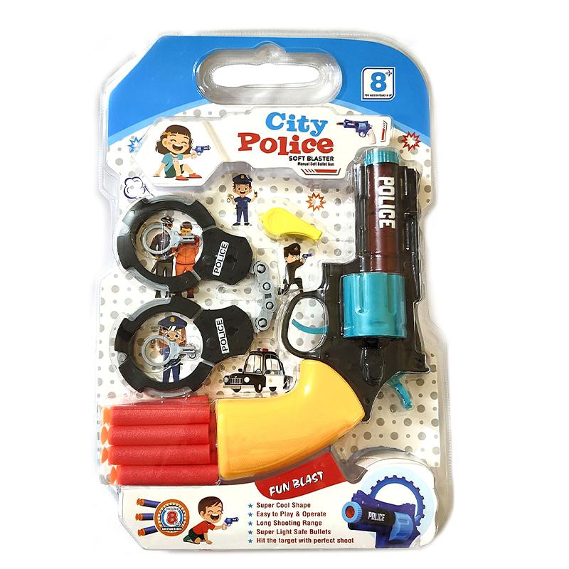 Toy Express City Police Soft Bullet Gun | Role Play Toy Set for Kids | Pretend Play Kitchen Doctor Kit | Role Play