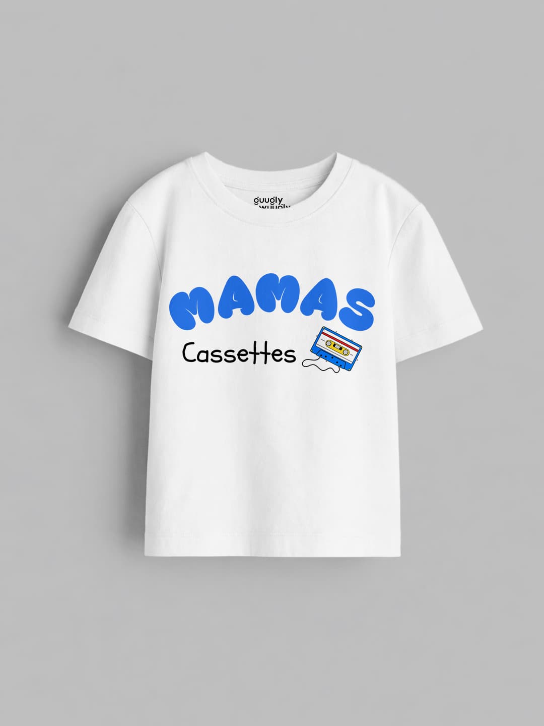 Boys Mamas Cassette White Tshirt