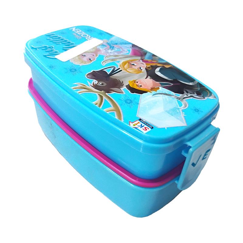 SKI Frozen Lunch Box - Blue | Lunch Box for Kids | Insulated Tiffin Box for School Children | Lunch Boxes