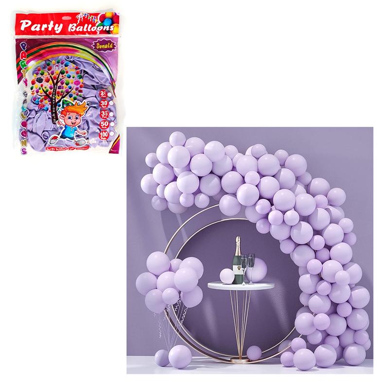 Donald Pastel Purple Birthday Party Balloon | Party Balloon Set | Birthday Decoration Balloon Pack | Party Balloons