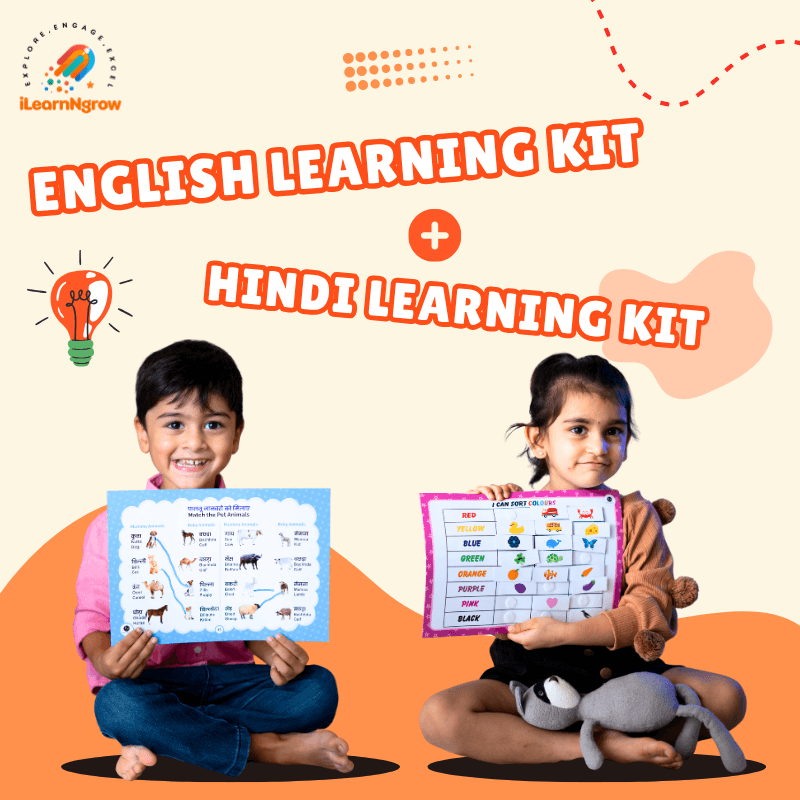 English Learning Kit+ Hindi Learning Kit